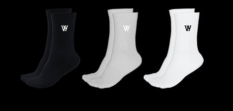 *PRE ORDER* Embroidered Crew (3 Pack)